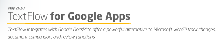 TextFlow in Google Apps